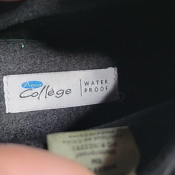 Aqua College Emily Natural Snakeprint Leather Waterproof Ankle Boot Womens 6 NEW - Picture 11 of 15